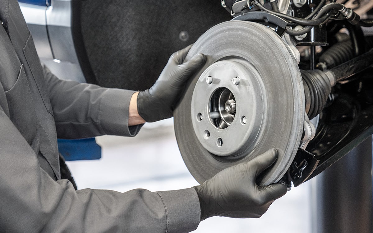 Changing a White Colored Air Filter from inside a Chevrolet Vehicle