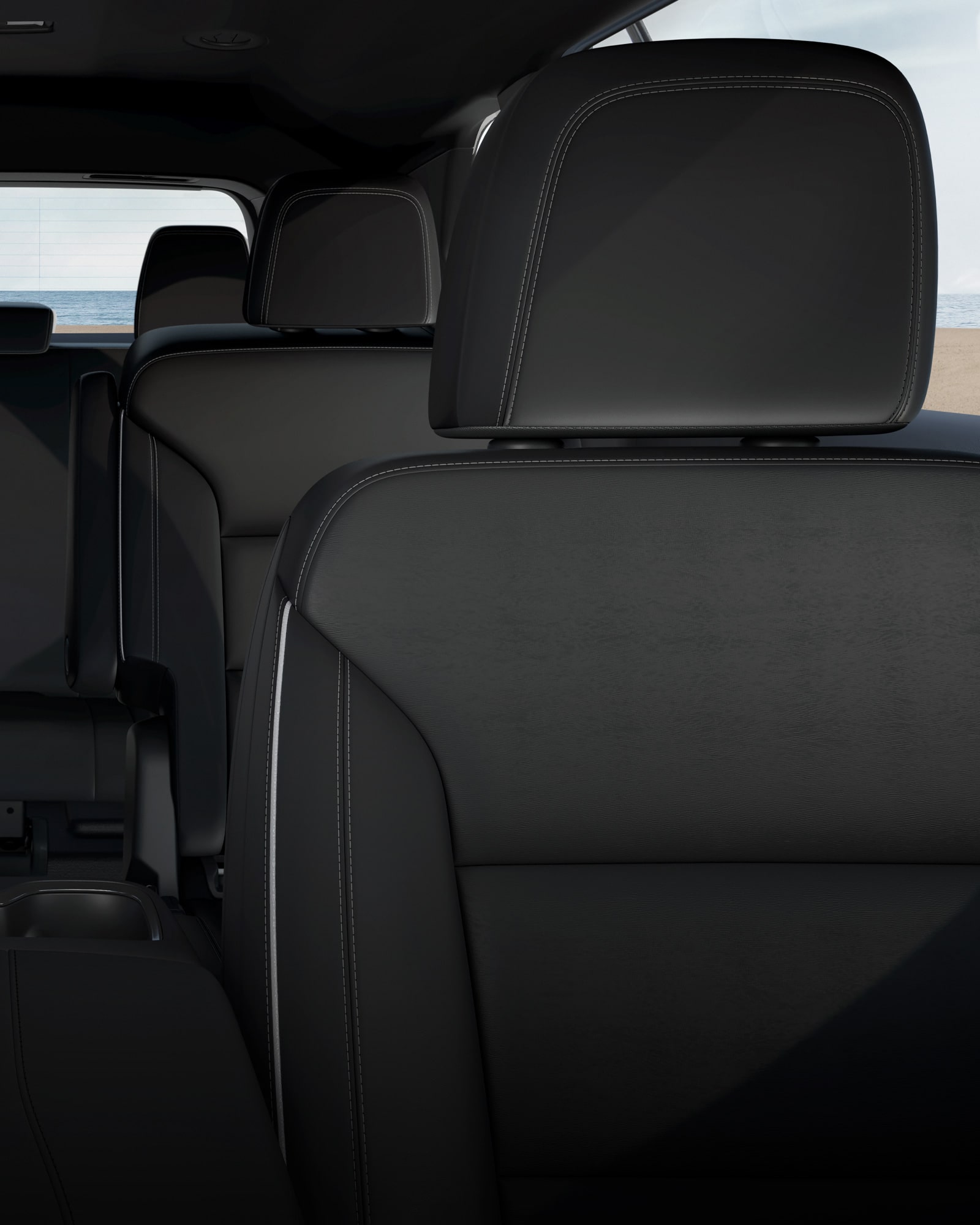 Interior View of a 2026 Buick Enclave from Front to Back