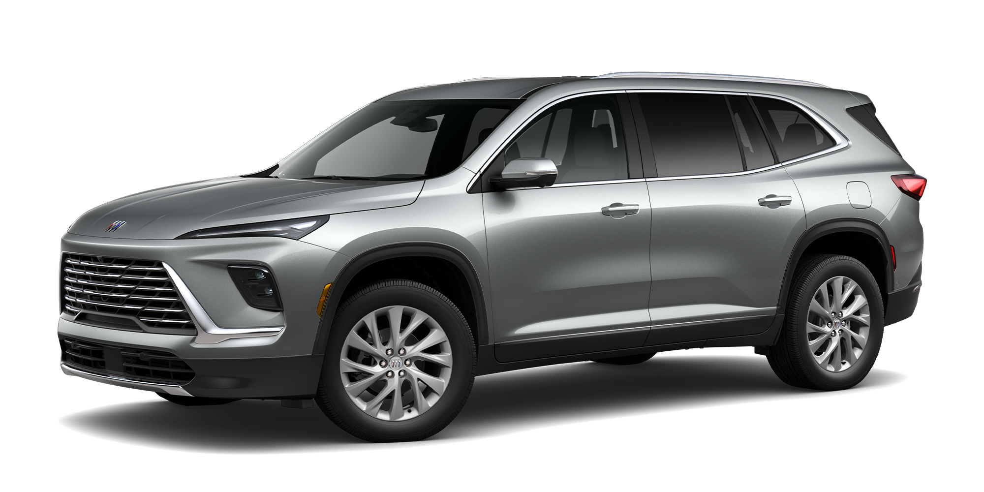 Three-Quarters View of 2026 Buick Enclave Mid-Size SUV Lineup